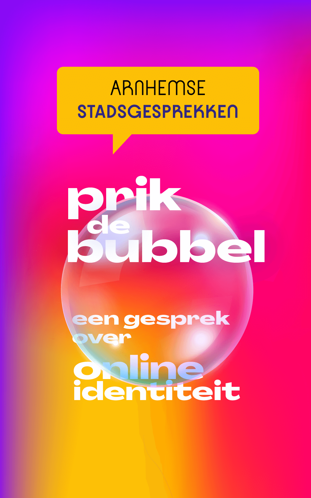 Prik de bubbel