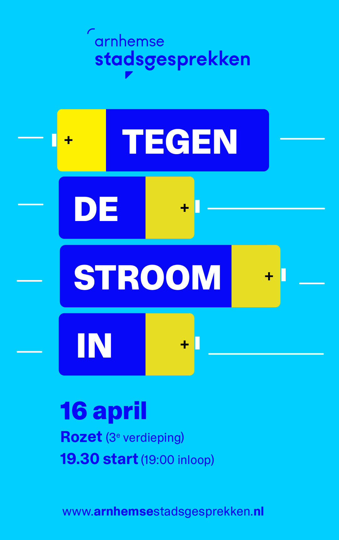 Tegen de stroom in